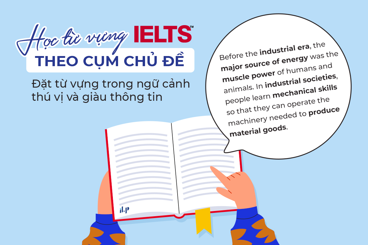 Học từ vựng IELTS theo chủ đề ilp