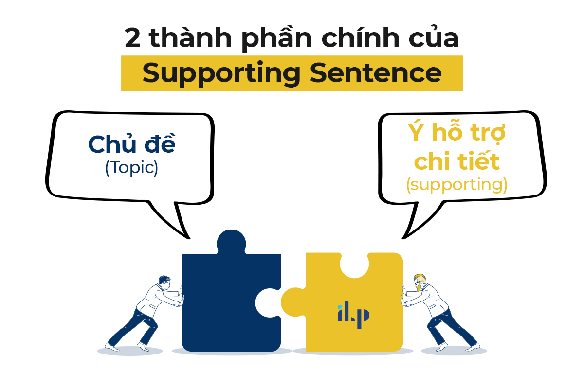 2 thành phần chính của supporting sentence 1
