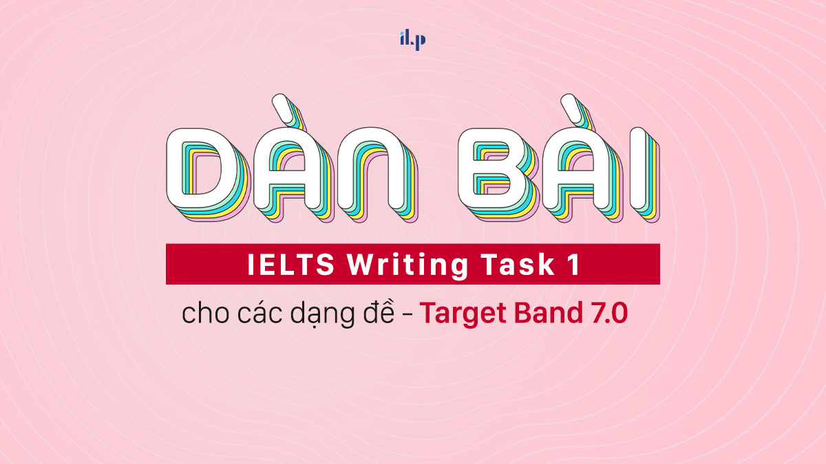 dàn bài ielts writing task 1 target band 7.0+ ilp