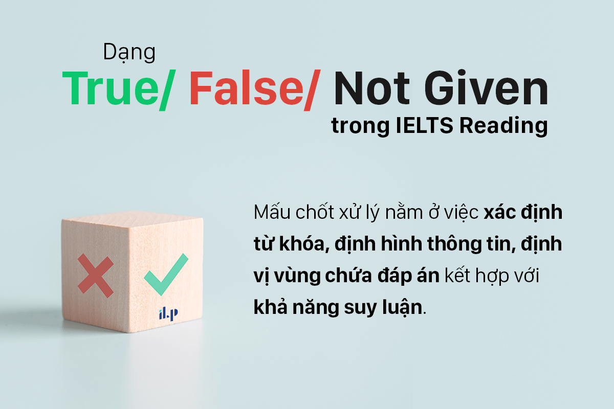 hướng dẫn làm bài reading ielts dạng True/ False/ Not Given 1