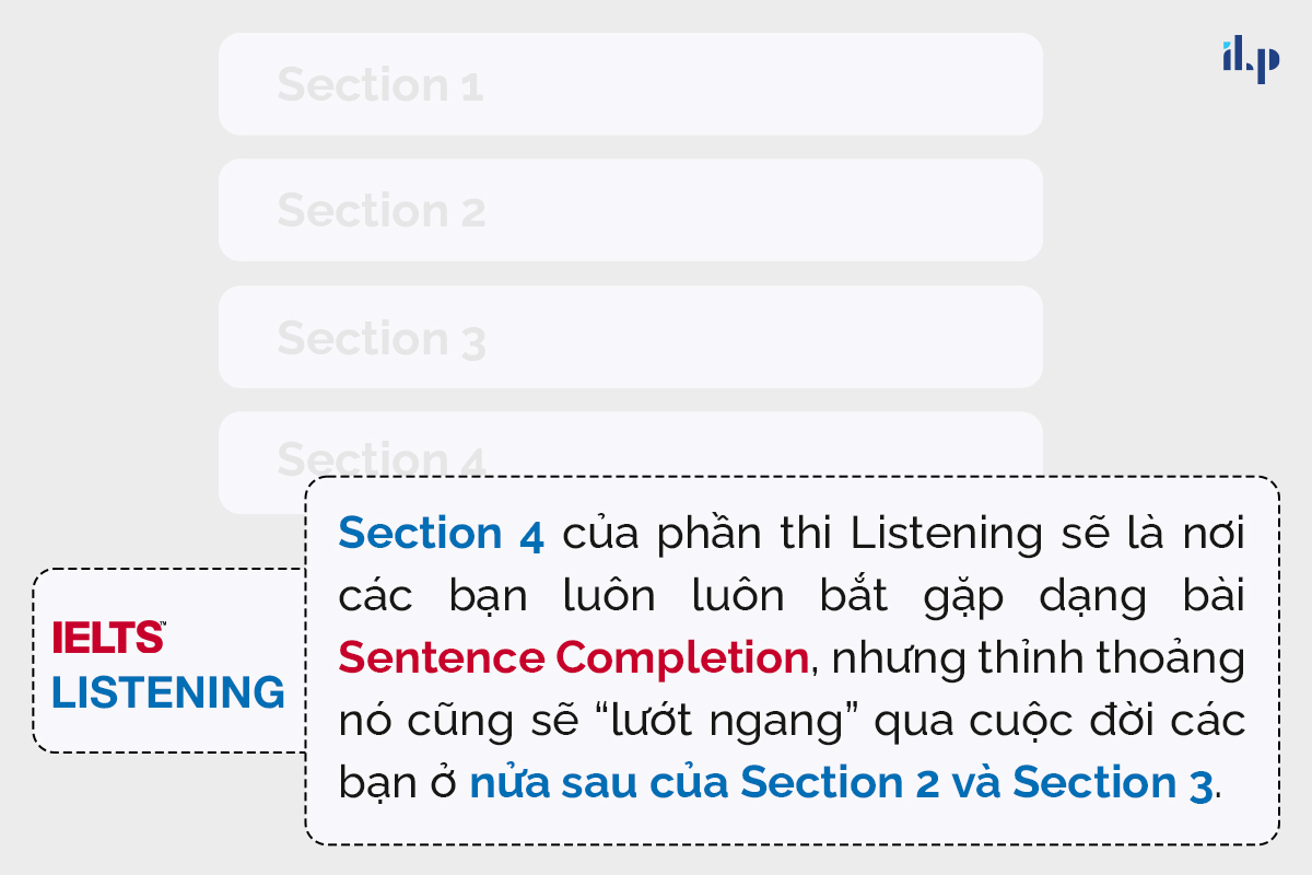 cách làm dạng bài Sentence Completion 1