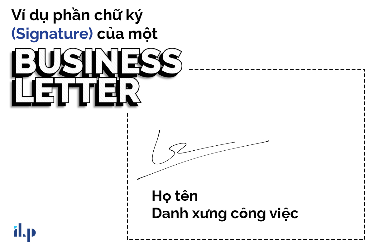 cách viết business letter phần chữ ký 1