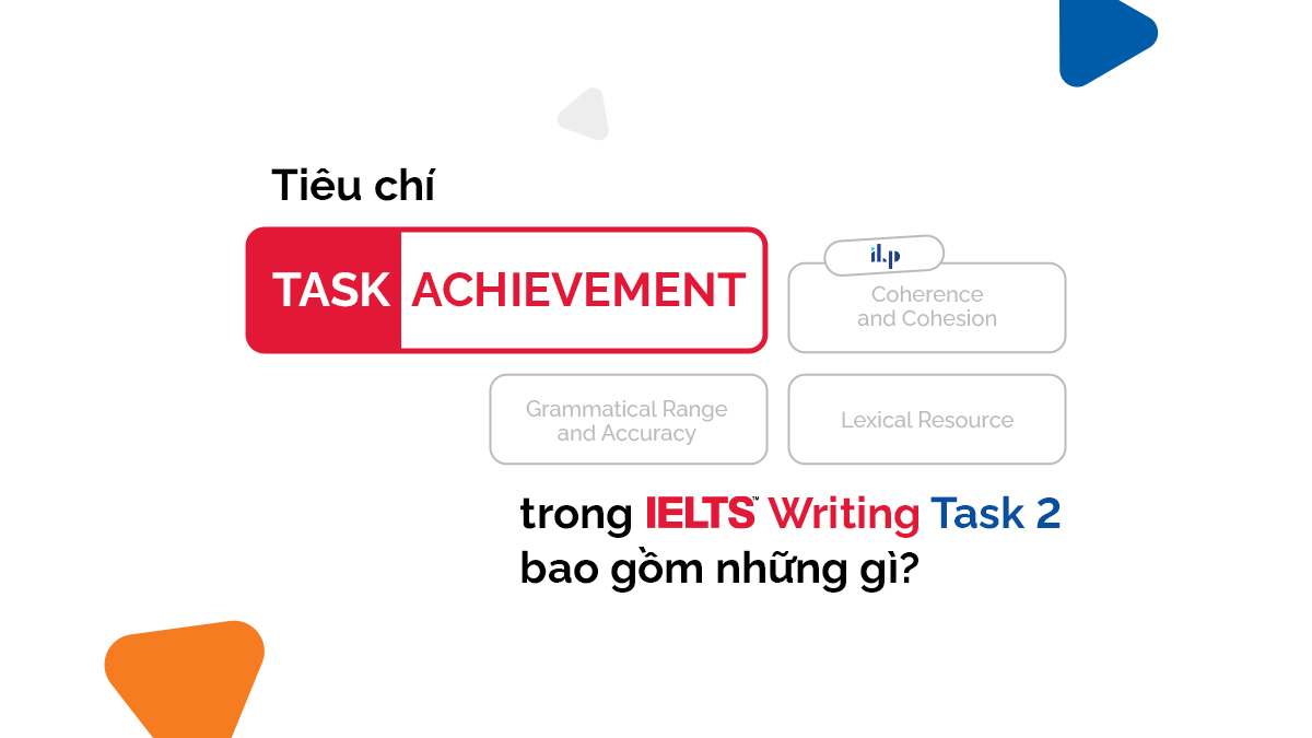 về tiêu chí task achievement ielts writing 1