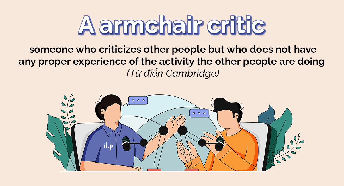 A armchair critic - expressions miêu tả cảm xúc ilp