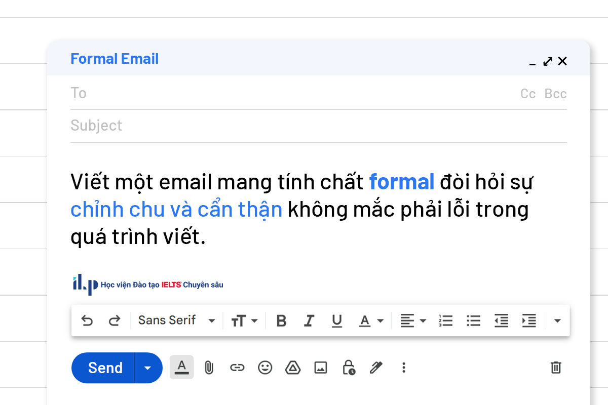 viết email tiếng anh 2