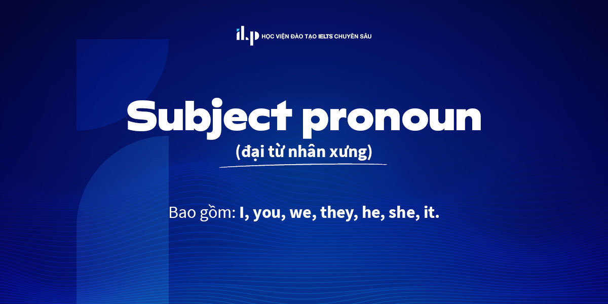 Subject pronoun